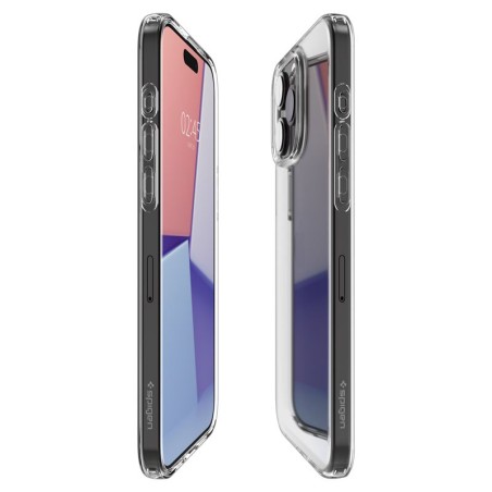 SPIGEN Liquid Crystal, Crystal clear - iPhone 15 Pro