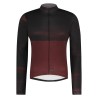 Shimano Vertex printed long sleeves jersey, coffee