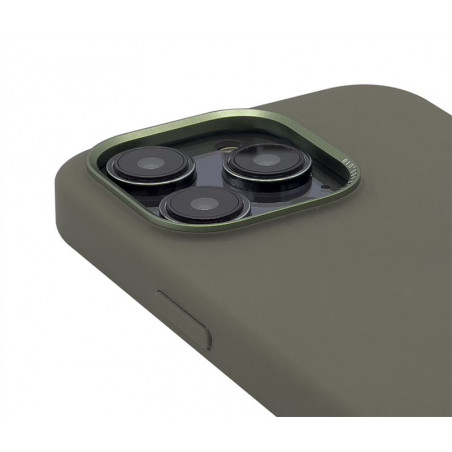 Decoded  Silicone Backcover, olive - iPhone 14 Pro Max