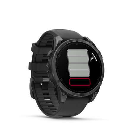 Garmin fenix 8 - 47mm, AMOLED, Slate Gray, Black band