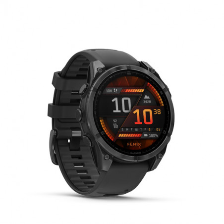 Garmin fenix 8 - 47mm, AMOLED, Slate Gray, Black band