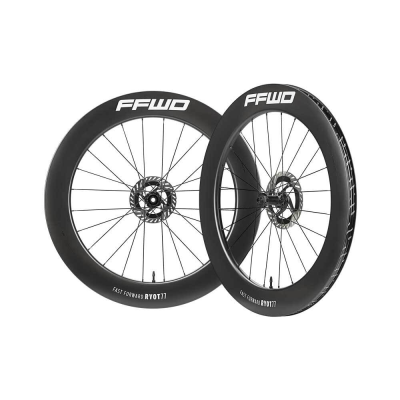 FFWD RYOT77 V2 (77 mm), white, karbónová, kotoučová, plášťová