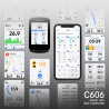 Magene C606 V2 - GPS cyklopočítač