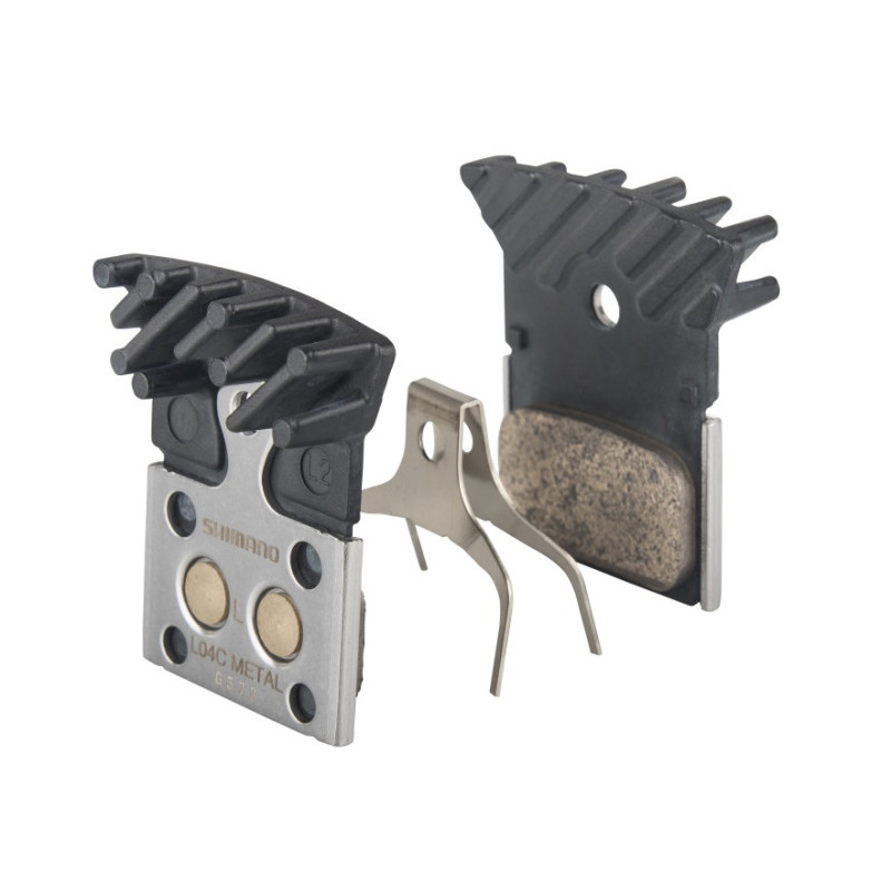 Shimano L04C brzdové destičky metalické s chladičem DURA ACE/ULTEGRA/105/GRX
