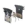 Shimano L04C brzdové destičky metalické s chladičem DURA ACE/ULTEGRA/105/GRX