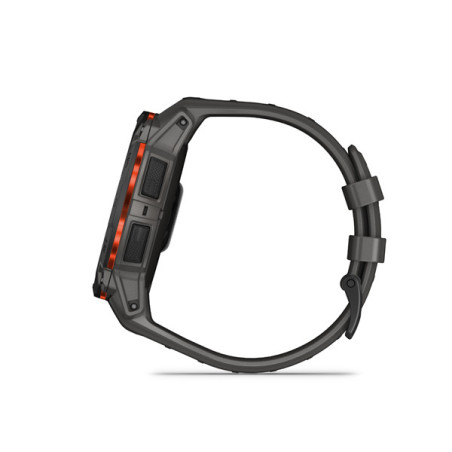Garmin Instinct 3 Solar 50mm, Black, Charcoal silicone band