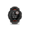 Garmin Instinct 3 Solar 45mm, Black, Charcoal silicone band
