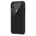 Pouzdro Spigen Ultra Hybrid iPhone XS Max černo-průsvitné