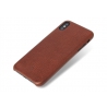 Pouzdro Decoded Leather Case pro iPhone XS Max - hnědé
