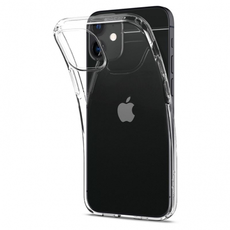 Pouzdro Spigen Crystal Flex iPhone 12 mini - průsvitné