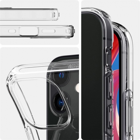Pouzdro Spigen Crystal Flex iPhone 12 mini - průsvitné