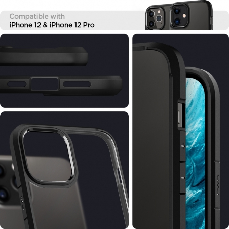 Pouzdro Spigen Ultra Hybrid iPhone 12 Pro Max - průsvitné