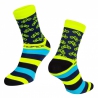 Ponožky Force Cycle, žluté