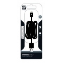 iFrogz UniqueSync lightning kabel pro iPhone - 3m - černý