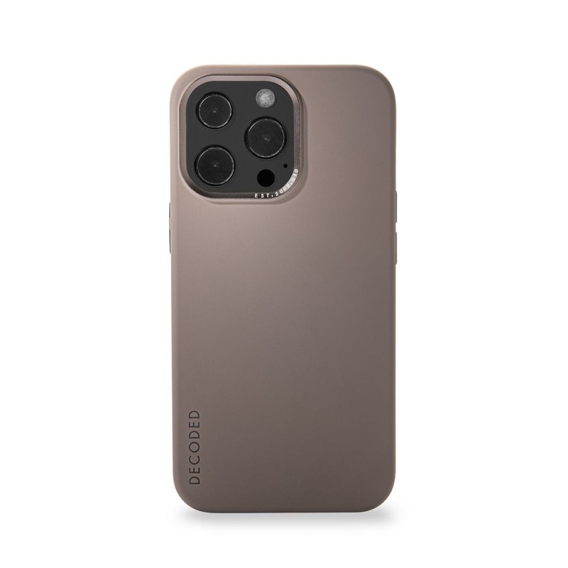 Decoded Silicone BackCover, dark taupe obal pro iPhone 13 Pro
