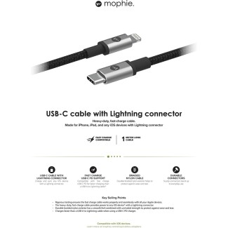 Mophie Charging Cable –...