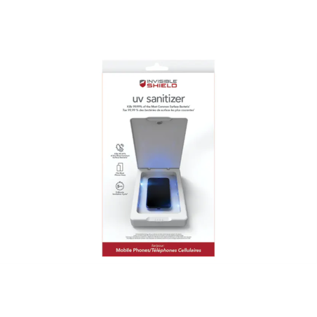 Zagg InvisibleShield UV sterilizátor pro mobilní telefony, bílý